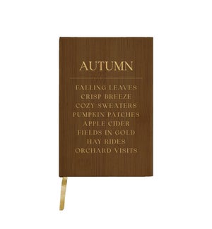 Autumn Comforts Brown Journal